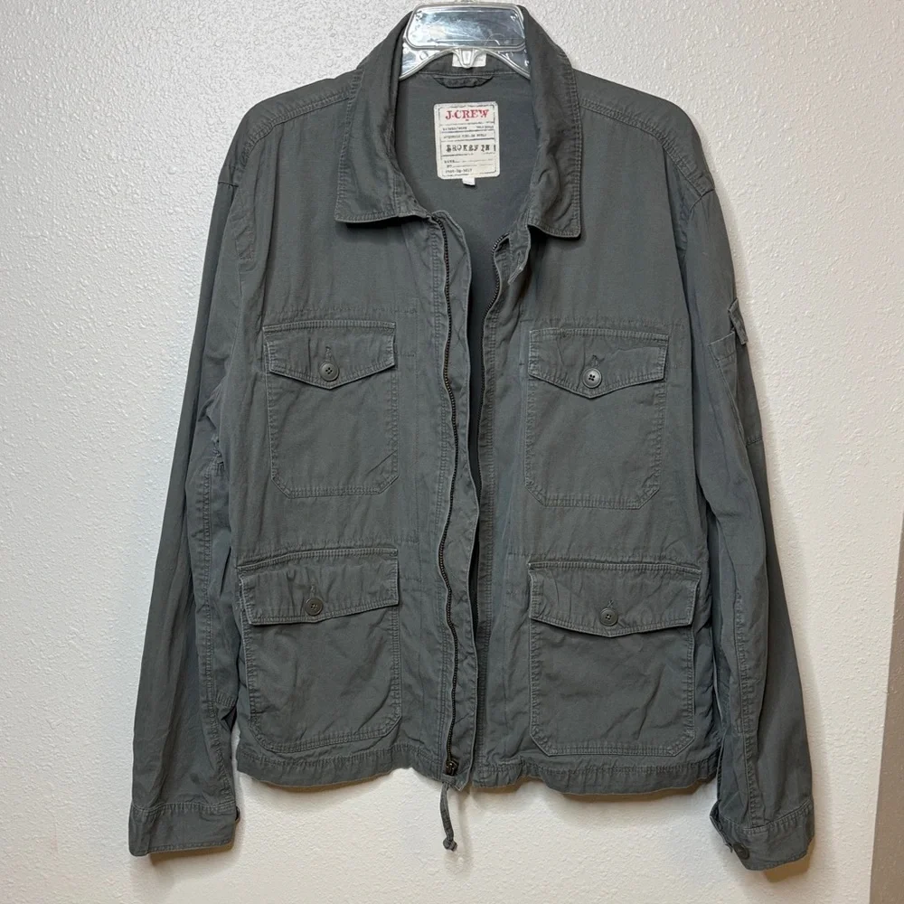 J. Crew “Broken In” Green Utility Field Outerwear Jacket‎ - XL
